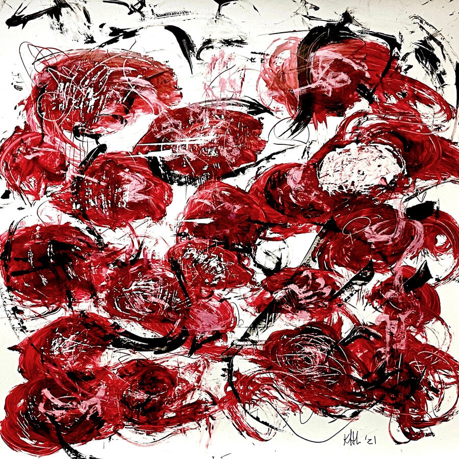 Cherries Jubilee 60x60
