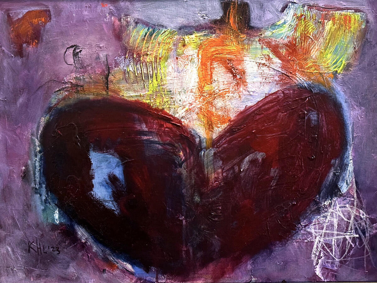 Sacred Heart Forward 20x26 